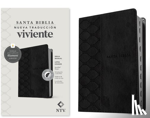 Tyndale - Biblia Manual NTV, Letra Grande Con Filament