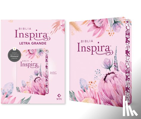 Tyndale - Biblia Inspira NTV, Letra Grande Con Filament