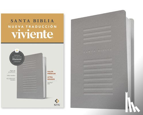 Tyndale - Biblia Valor Premium NTV, Letra Grande Con Filament