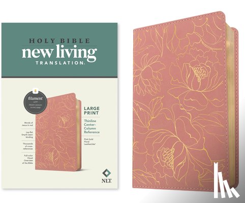 Tyndale - NLT Large Print Thinline Center-Column Reference Bible
