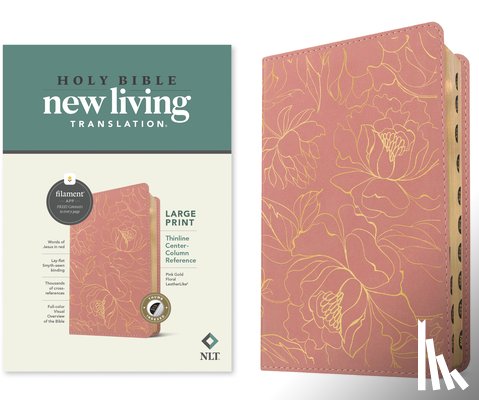 Tyndale - NLT Large Print Thinline Center-Column Reference Bible