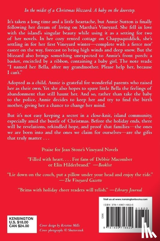 Jean Stone - A Vineyard Christmas