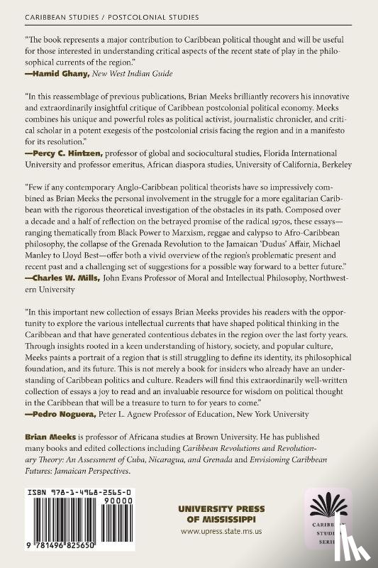 Meeks, Brian - Critical Interventions in Caribbean Politics and Theory