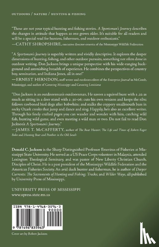 Jackson, Donald C. - A Sportsman's Journey