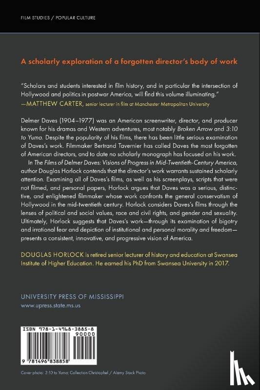 Horlock, Douglas - The Films of Delmer Daves