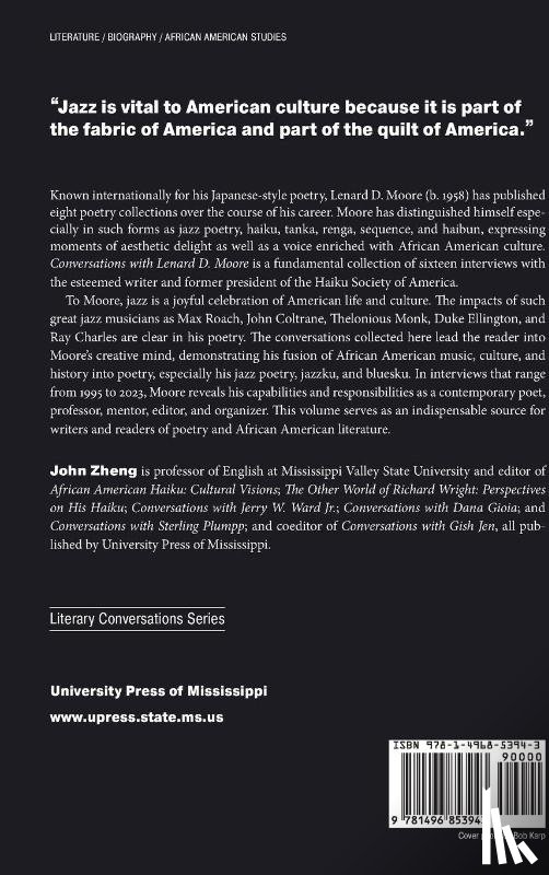  - Conversations with Lenard D. Moore