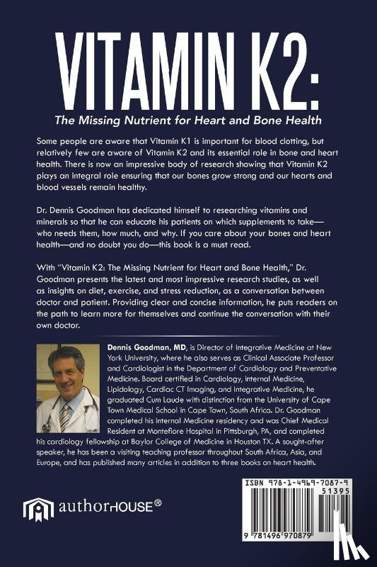 Goodman, MD Dennis - Vitamin K2