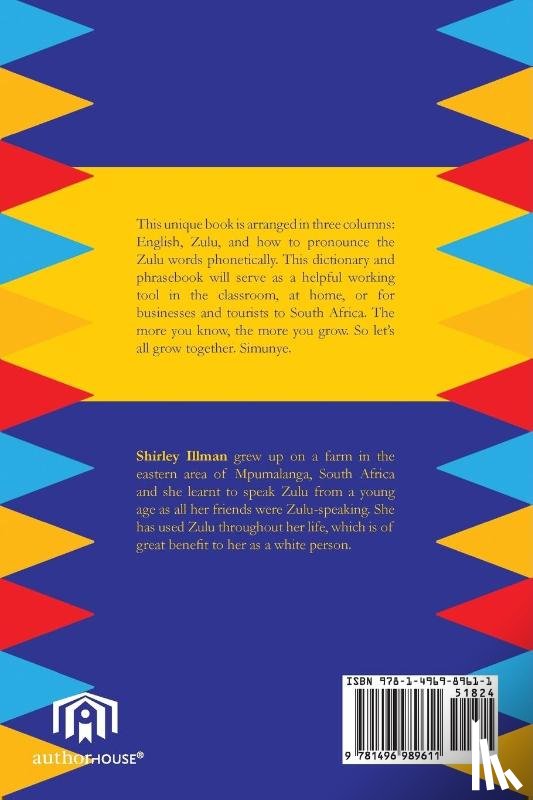 Illman, Shirley - Illman's English / Zulu Dictionary and Phrase Book