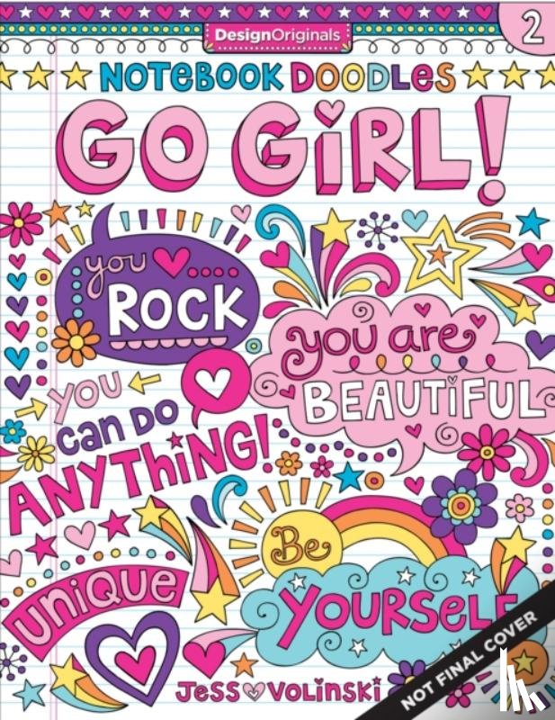 Volinski, Jess - Notebook Doodles Go Girl!