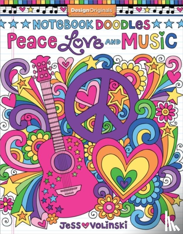 Volinski, Jess - Notebook Doodles Peace, Love, and Music