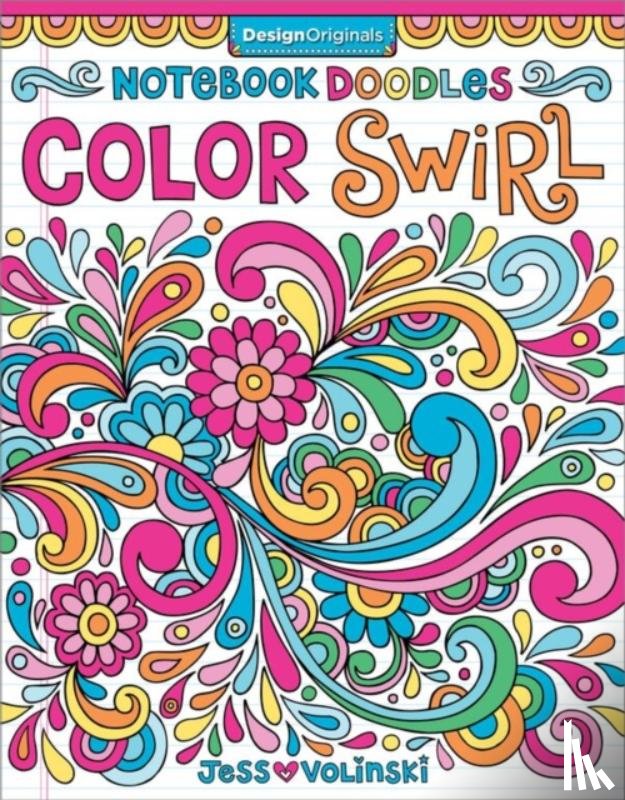 Volinski, Jess - Notebook Doodles Color Swirl