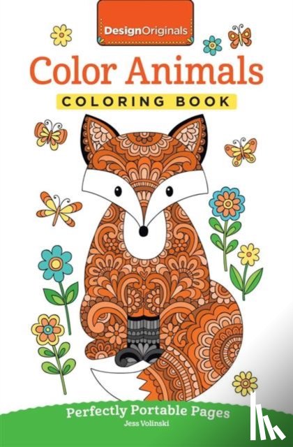 Volinski, Jess - Color Animals Coloring Book
