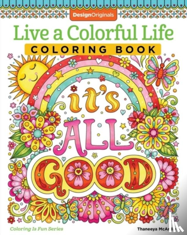 McArdle, Thaneeya - Live a Colourful Life Coloring Book