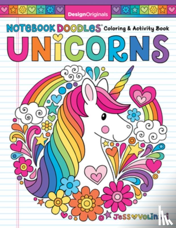 Volinski, Jess - Notebook Doodles Unicorns