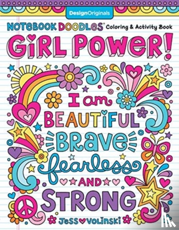 Volinski, Jess - Notebook Doodle Girl Power!