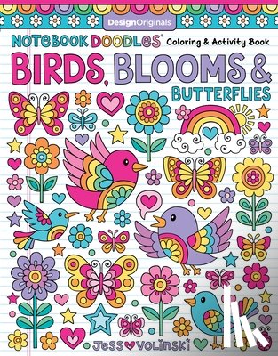 Volinski, Jess - Notebook Doodles Birds, Blooms and Butterflies