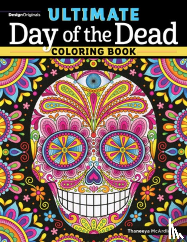 McArdle, Thaneeya - Ultimate Day of the Dead Coloring Book