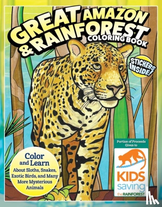 - Great Amazon & Rainforest Coloring Book