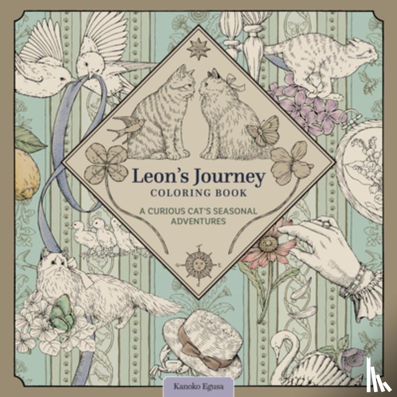 Egusa, Kanoko - Leon's Journey Coloring Book