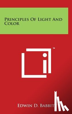 Babbitt, Edwin D. - Principles of Light and Color