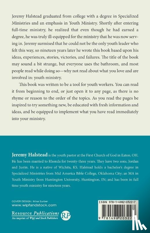 Halstead, Jeremy - B.R.M. (Bathroom Reading Material) for Youth Workers