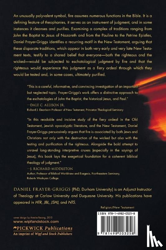 Frayer-Griggs, Daniel - Saved Through Fire