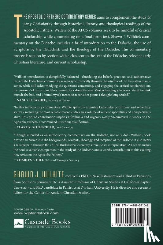 Wilhite, Shawn J - The Didache