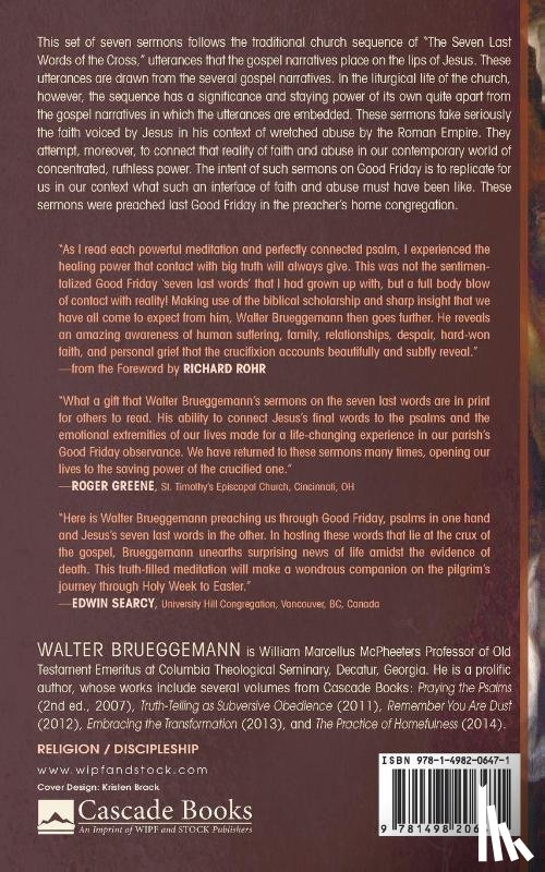 Brueggemann, Walter (Columbia Theological Seminary) - Into Your Hand