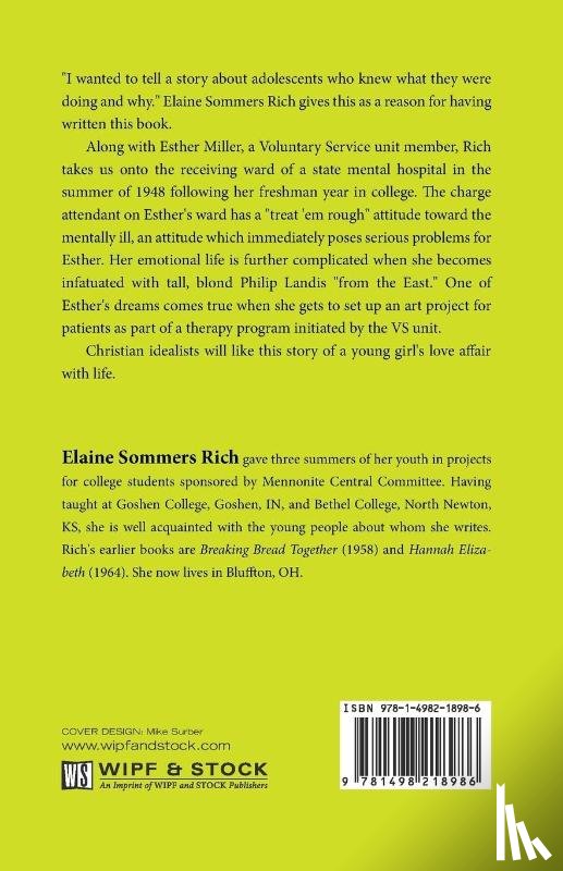Rich, Elaine Sommers - Tomorrow, Tomorrow, Tomorrow