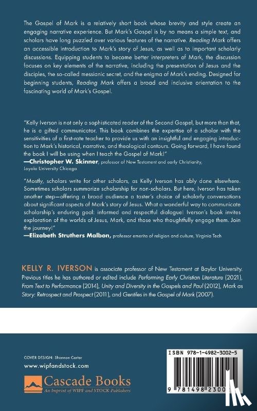 Iverson, Kelly R. - Reading Mark