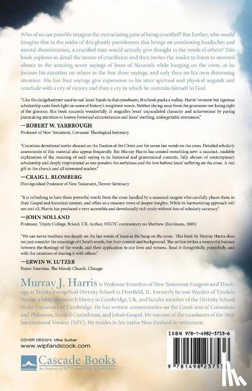 Harris, Professor Murray J - The Seven Sayings of Jesus on the Cross