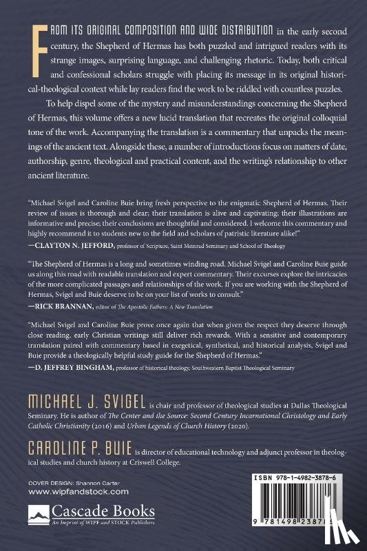 Svigel, Michael J., Buie, Caroline P. - The Shepherd of Hermas