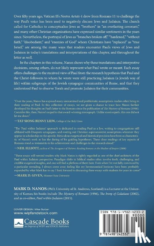 Nanos, Mark D - Reading Romans Within Judaism