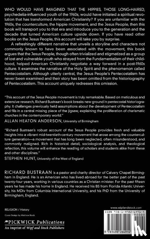 Bustraan, Richard A - The Jesus People Movement
