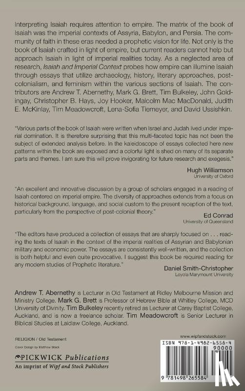  - Isaiah and Imperial Context