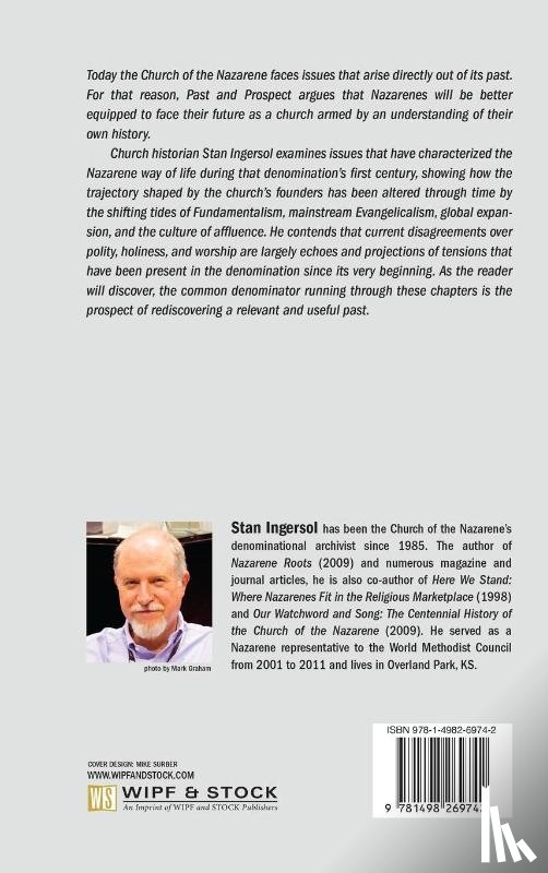 Ingersol, Stan - Past and Prospect