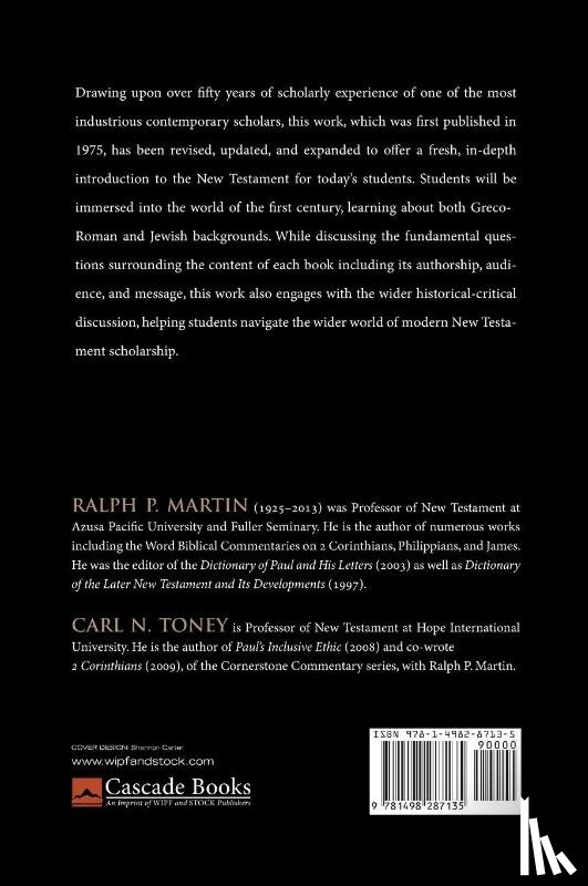 Martin, Ralph P, Toney, Carl N - New Testament Foundations