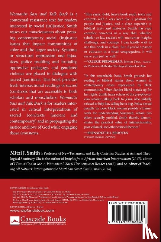 Smith, Mitzi J - Womanist Sass and Talk Back
