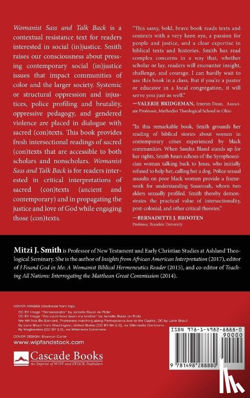 Smith, Mitzi J - Womanist Sass and Talk Back