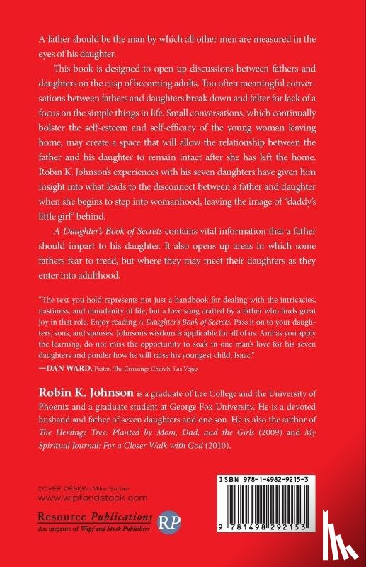 Johnson, Robin K - A Daughter's Book of Secrets
