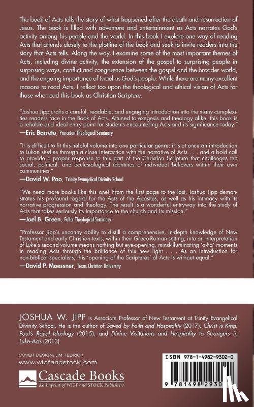 Jipp, Joshua W - Reading Acts