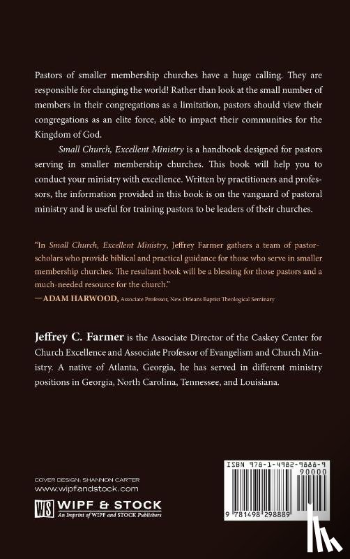  - Small Church, Excellent Ministry