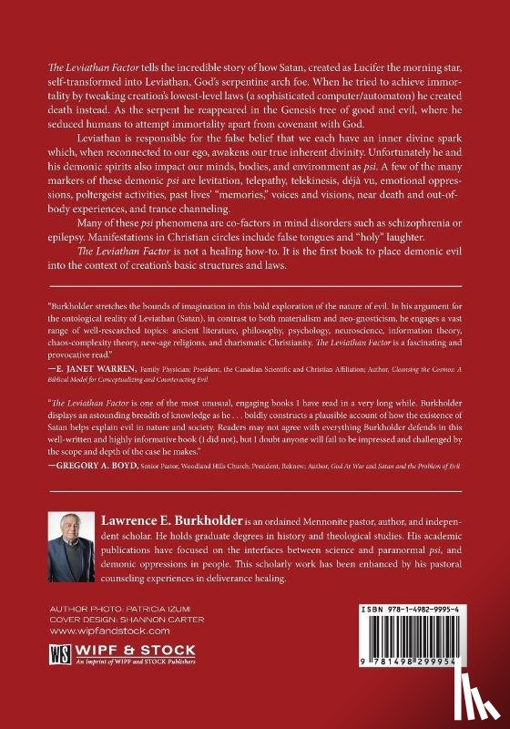 Burkholder, Lawrence E - The Leviathan Factor