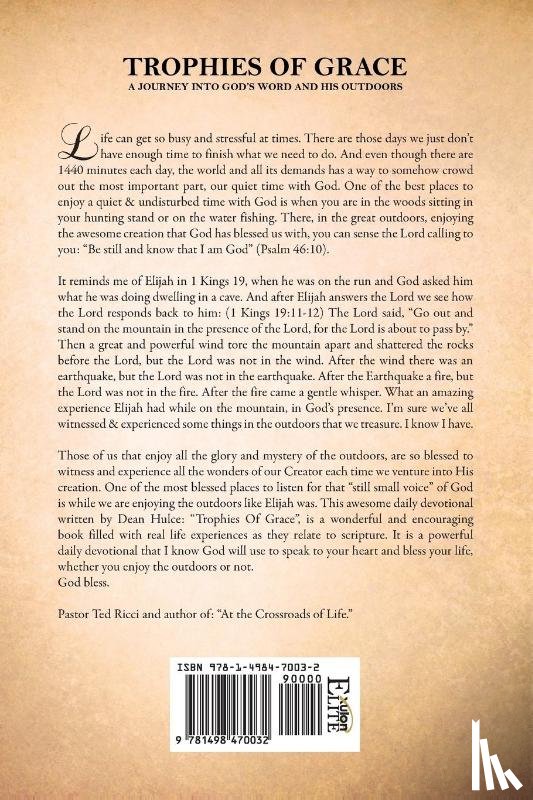 Hulce, Dean - Trophies of Grace