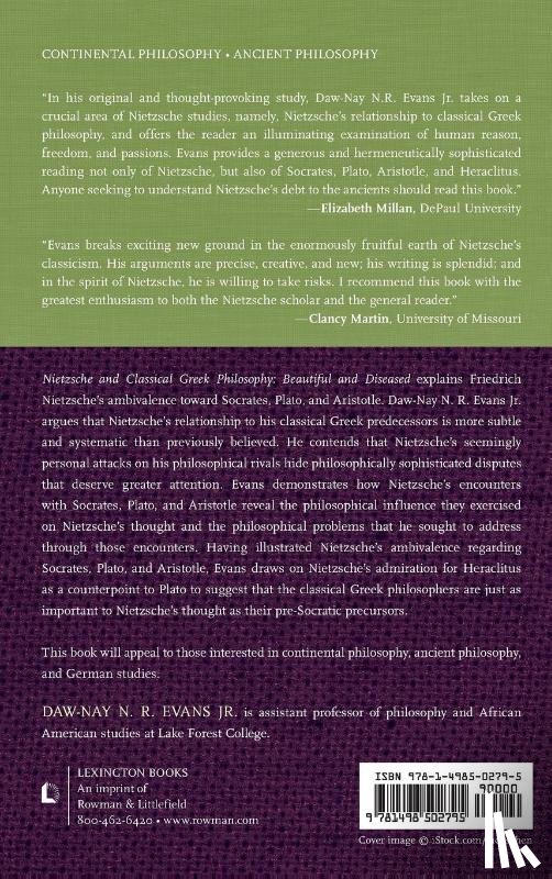 Evans, Daw-Nay N. R. - Nietzsche and Classical Greek Philosophy