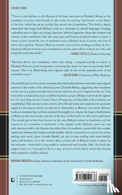 Machova, Mariana - Elizabeth Bishop and Translation
