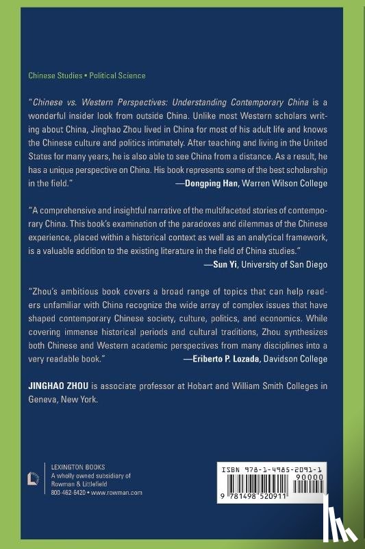 Zhou, Jinghao - Chinese vs. Western Perspectives