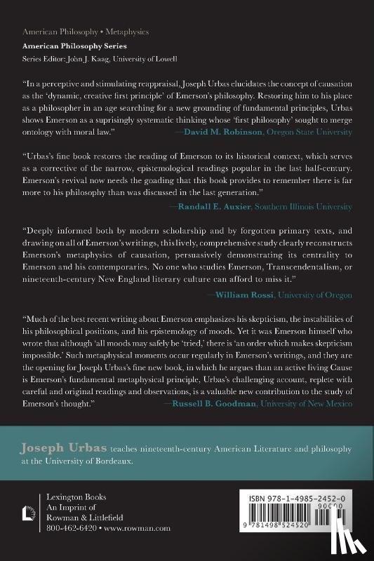 Urbas, Joseph - Emerson's Metaphysics