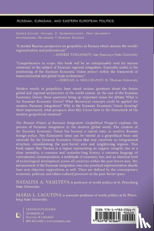 Vasilyeva, Nataliya A., Lagutina, Maria L. - The Russian Project of Eurasian Integration