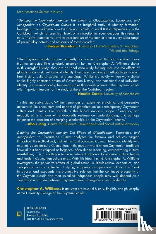 Williams, Christopher A. - Defining the Caymanian Identity